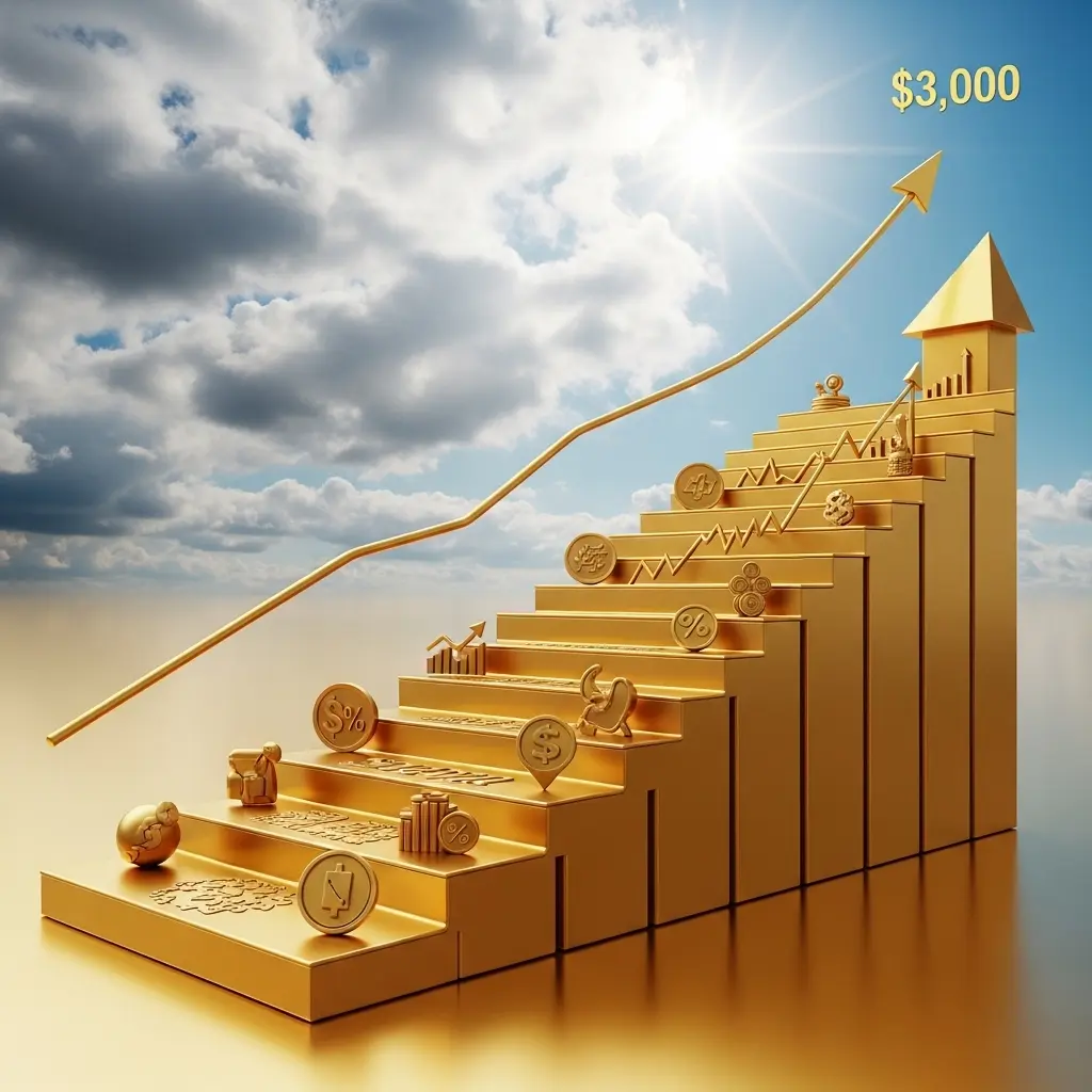 Thị trường vàng đang chuẩn bị cho những cột mốc giá mới trong năm 2025.